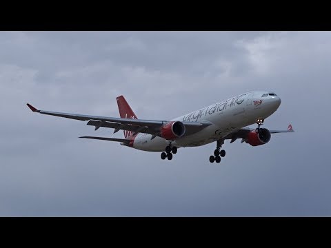 Virgin Atlantic Airbus A- (G-VLNM) arriving at Las Vegas! Virgin Atlantic Airbus A- (G-VLNM) arriving at Las Vegas!