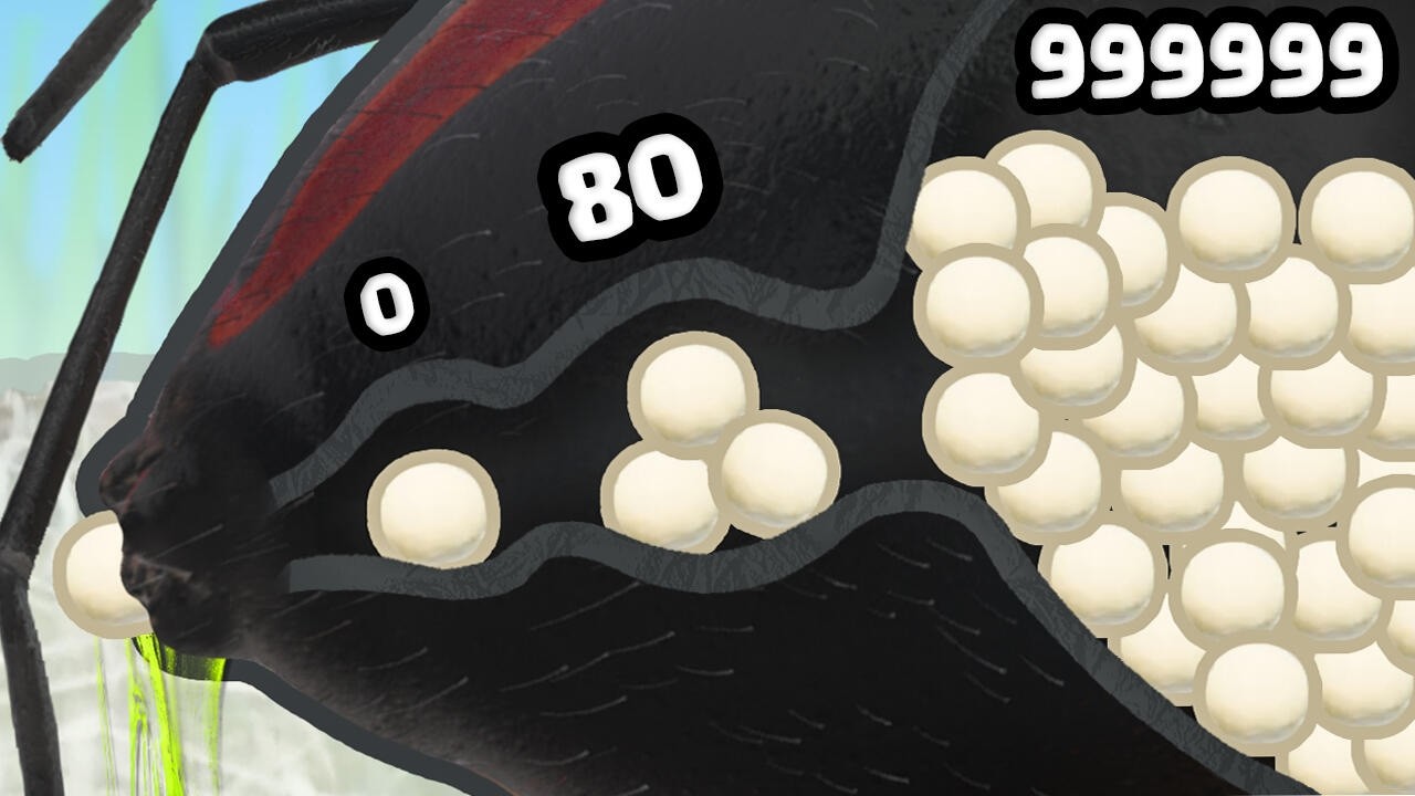 Can a Pregnant Spider lay a MAX LEVEL TARANTULA Eggs?