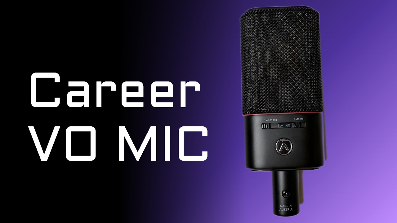 Austrian Audio OC18 a Worthy Career Voice Over Microphone