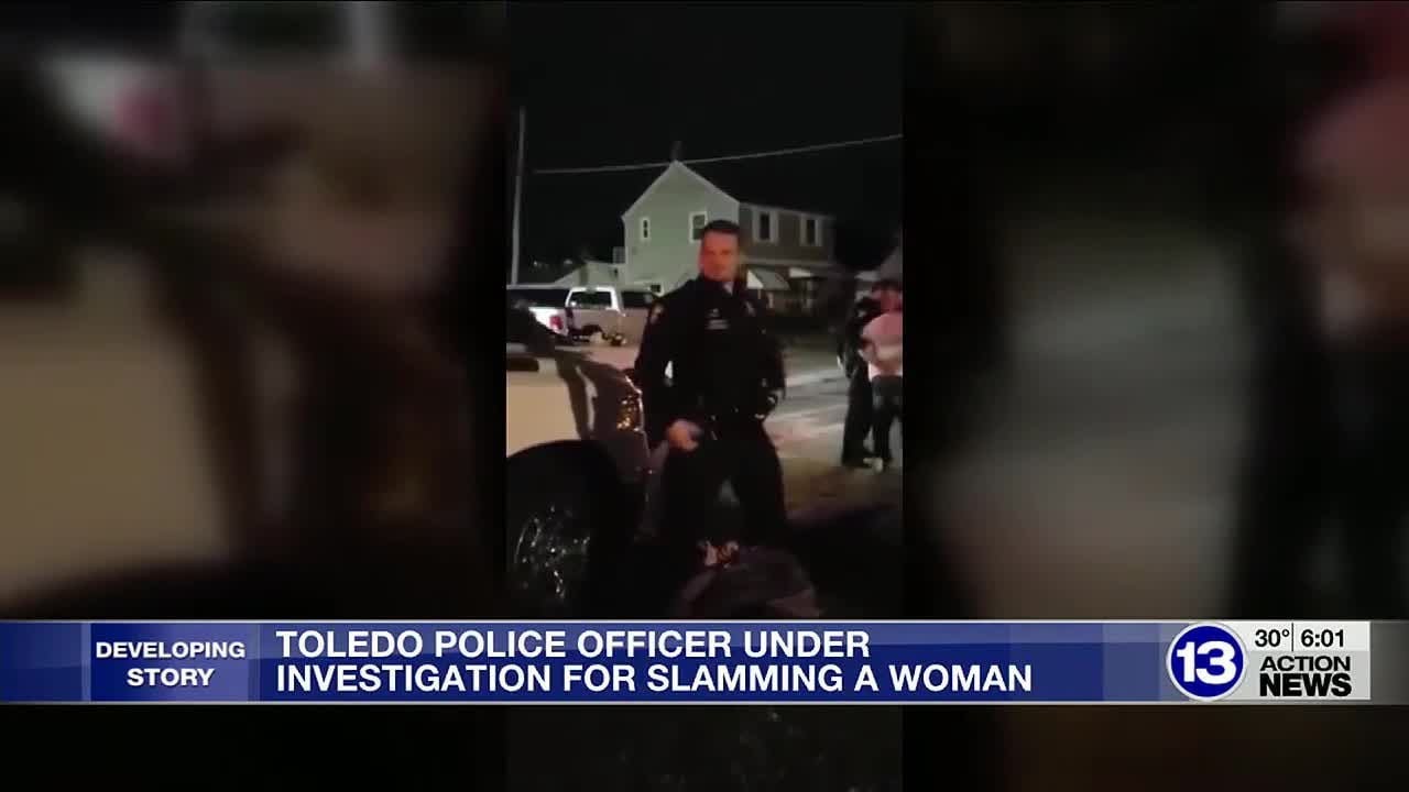 Toledo Police officer under investigation after cell phone video shows ...