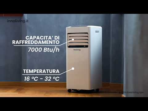 Condizionatore d'aria portatile 7000BTU Eco R290 INN-520 Innoliving - video from Innoliving