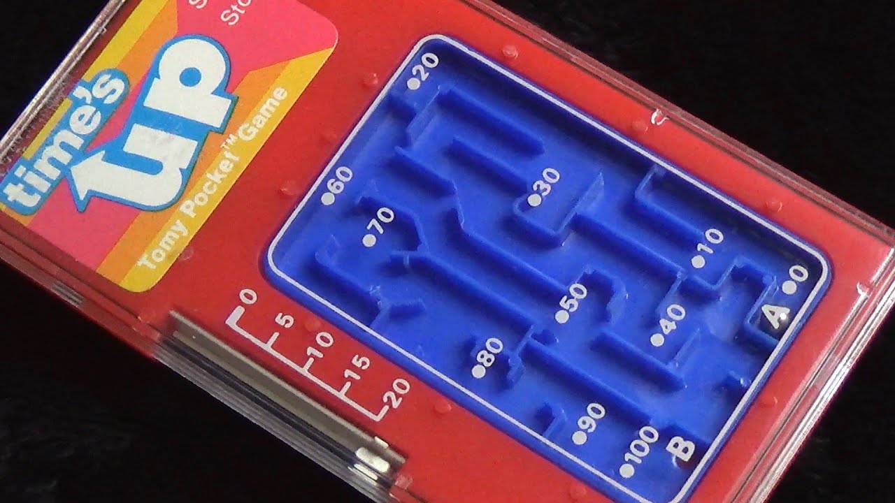 トミー ポケットメイト】タイムズアップ タイムアップ 迷路 玉転がし