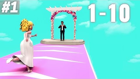 Bridal Rush Gameplay Walkthrough Level 1-10 iOS Android