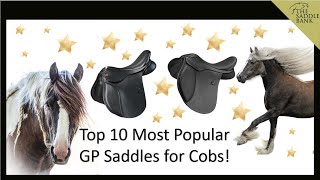 TOP 10 Most popular saddles for COBS and SUPER WIDE horses!
