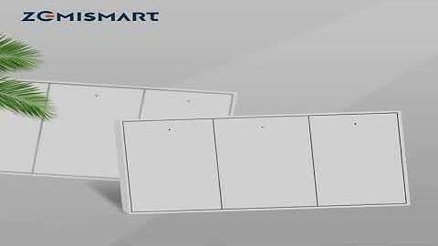 Zemismart Zigbee Push Wall Light Switches Work with Tuya Alexa Google Home Smartthings via