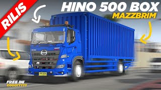 RILIS 🔥HINO 500 BOX SPECIAL || MOD BUSSID screenshot 5