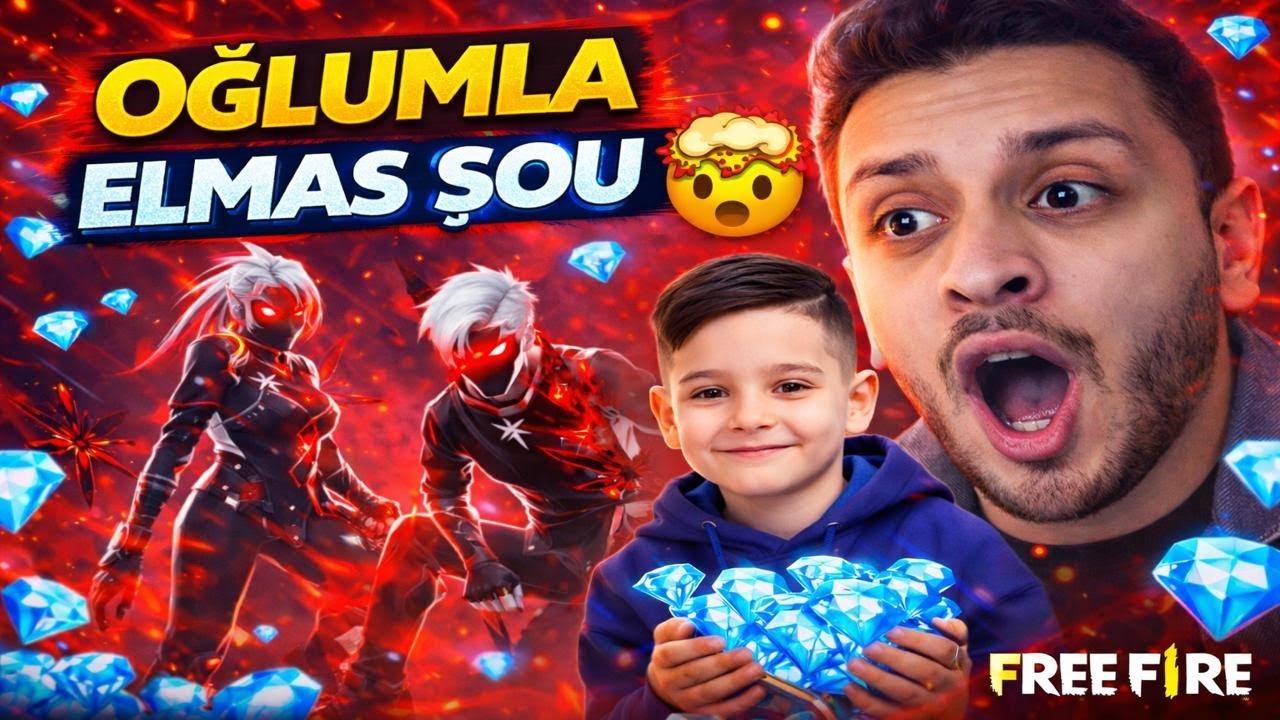 OGLUMLA ELMAS HARCAMA  FREE FIRE #freefire