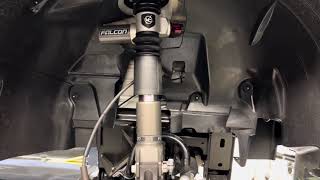 VanCompass inverted Rally Struts for Sprinter; mind-blowing performance