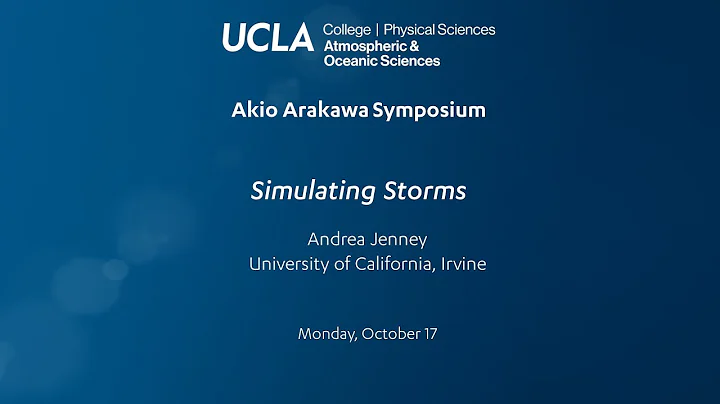 Andrea Jenney, University of California, Irvine: S...