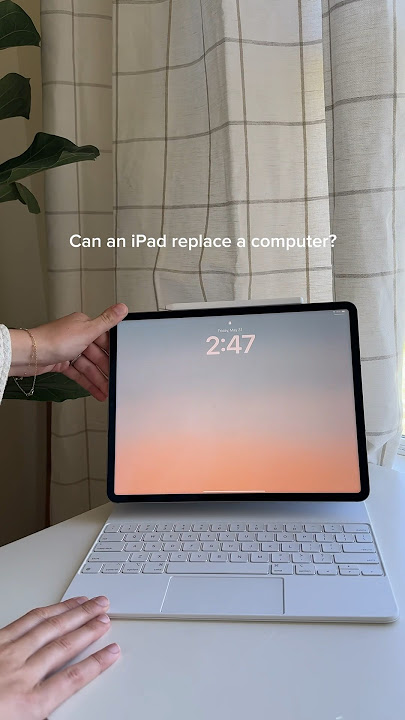Can an iPad replace a computer? #appleipad #appleipadpro #tablet #mac