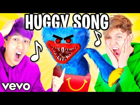 HUGGY WUGGY HAPPY MEAL SONG! 🎵 (LANKYBOX AUTOTUNE REMIX!) *DO NOT ORDER MCDONALD&rsquo;S AT 3AM*