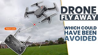 DroneX PRO Drone Flew Away | Drone Fly Away Which Could Have Been Avoided!