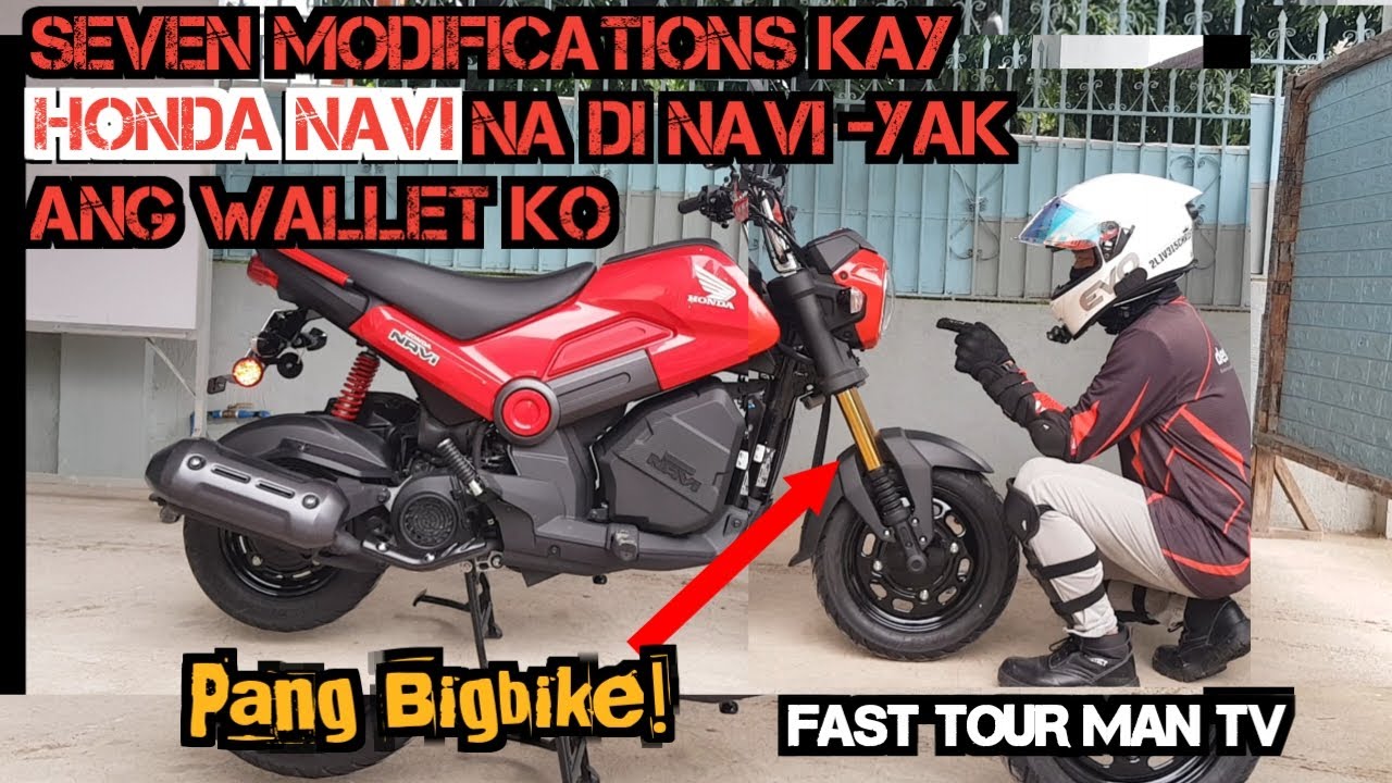 SEVEN MODIFICATION KAY HONDA NAVI NA DI NAVI YAK ANG WALLET KO | HONDA NAVI MODIFICATIONS