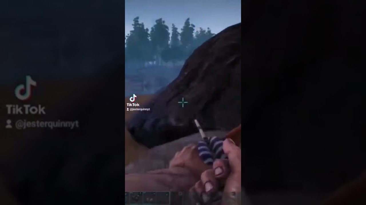 Ark Survival fails - When hunting day goes wrong - being chased down by 2 dinosaurs 😂