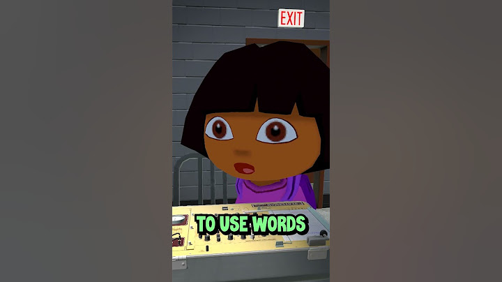 Dora Is A Criminal Suspect.