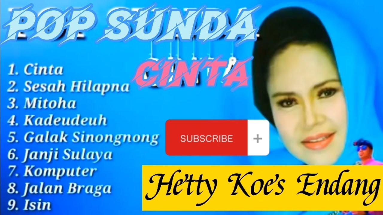 ⁣POP SUNDA Hetty Koes Endang #cinta #sesahhilapna #mitoha #kadeudeuh #galaksinongnong #janjisulaya