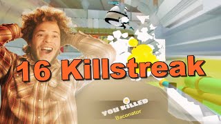 INSANE 16 Killstreak on Shell Shockers!