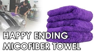 Happy Ending Microfiber Towel - Chemical Guys Premium Car Care 