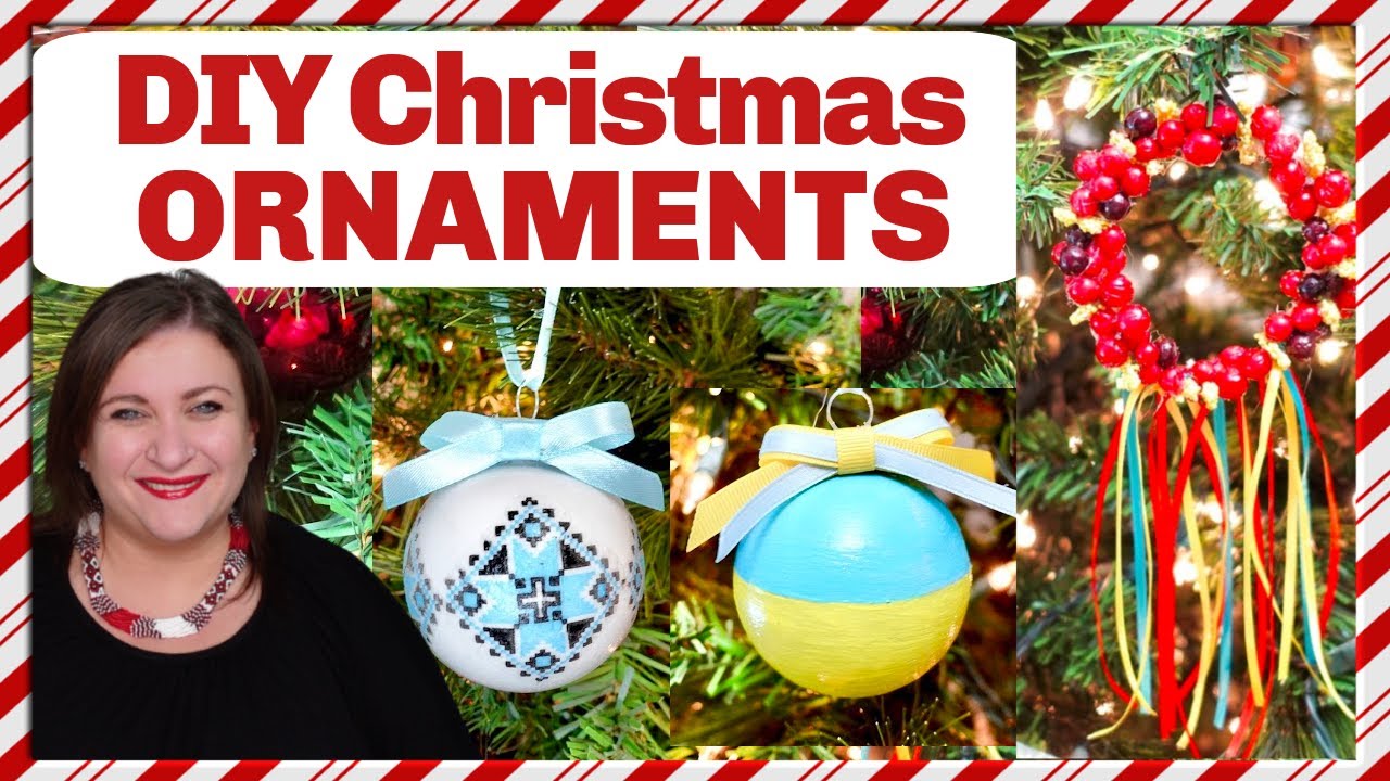 UKRAINIAN CHRISTMAS ORNAMENTS | INTERNATIONAL CHRISTMAS ORNAMENTS