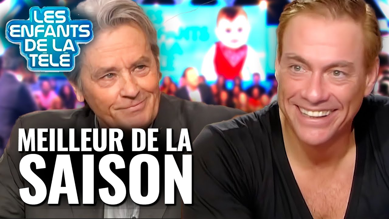 Les Enfants de la Télé - Le Meilleur de la Saison ! Alain Delon & Van Damme | P09 07-08 - EDL