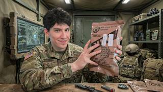 Probando el MENÚ 3 de la COMIDA MILITAR En Vivo 🔴