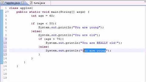 Java Programming Tutorial 19 (else if Statement - YouTube)