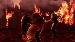 Uncharted 3 - mansion fire escape