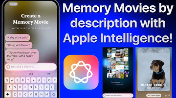 Apple Intelligence Tutorial - Create Memory Movies by Description!