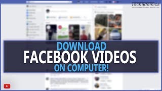 How To Download Facebook Videos To Your Computer | NO SOFTWARE screenshot 3