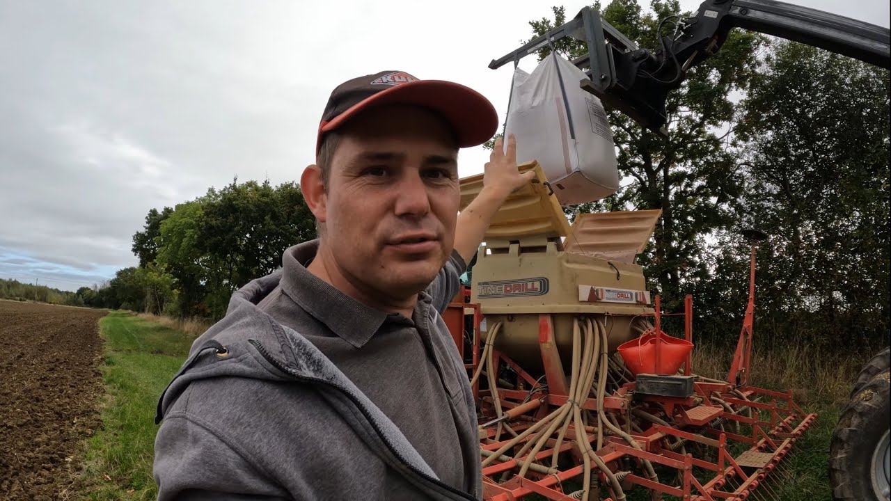 Drilling Wheat At Jims YouTube