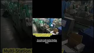 High-Speed Phone Manual Collation Line | Multi-Station Friction Feeder System