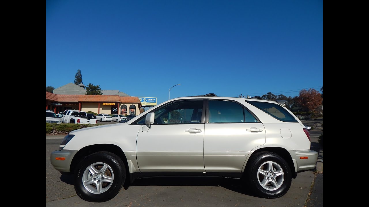 1999 Lexus RX300 AWD SUV video overview and walk around. - YouTube