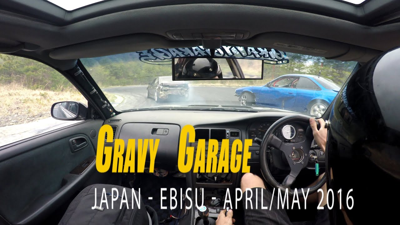 Gravy Garage / Japan Ebisu Drifting / Zach InCar YouTube