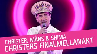 Christers finalmellanakt - Christer Björkman, Måns Zelmerlöw & Shima Niavarani