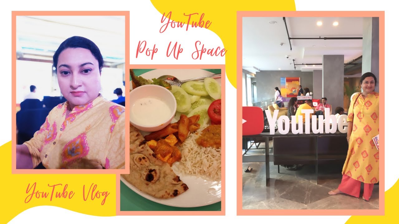 YouTube Pop Up Space Delhi Day 2 vlog | Being a YouTube Creator