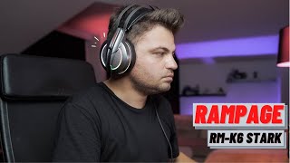 NEW 'RAMPAGE RM-K6 STARK' GAMING HEADSET! NEW 'RAMPAGE RM-K6 STARK' GAMING HEADSET!