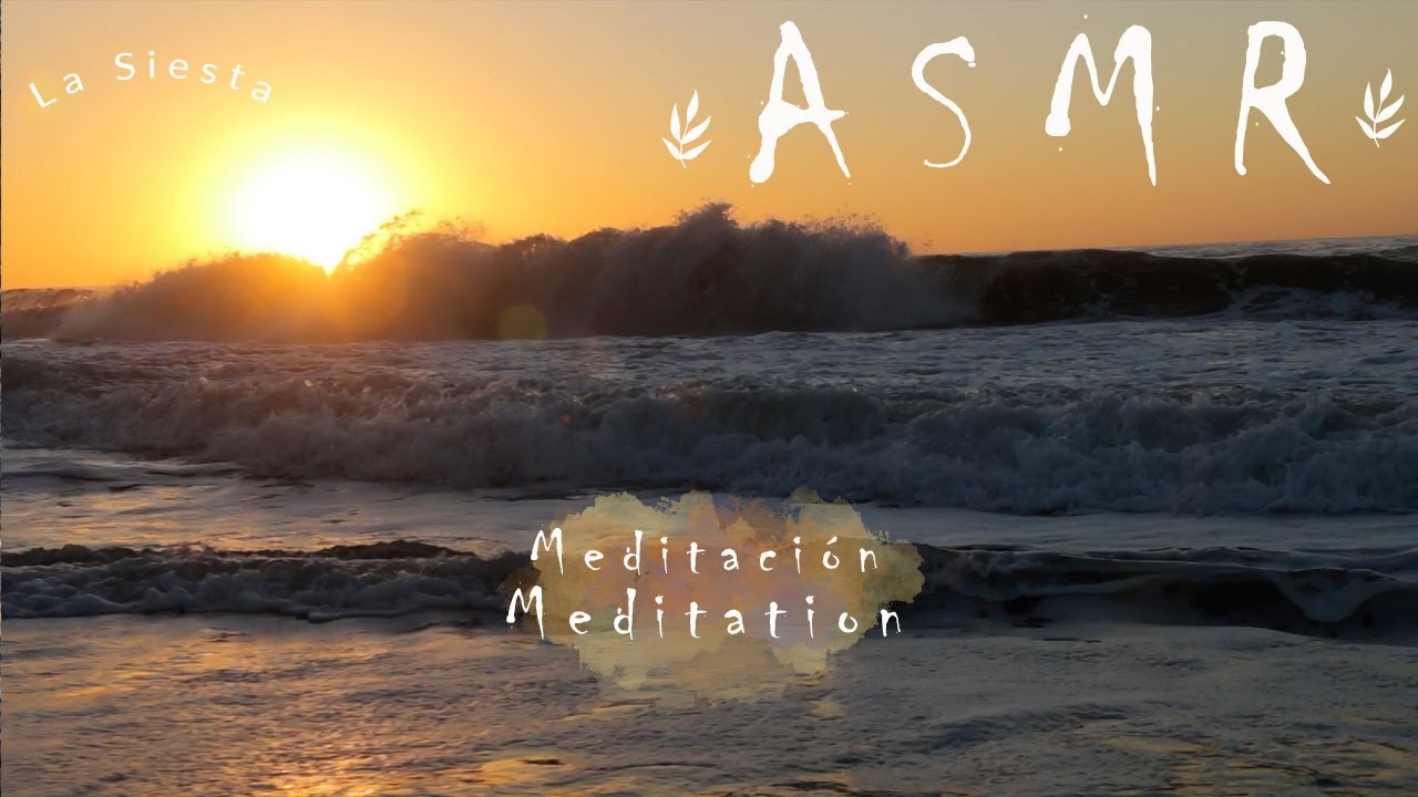 ASMR español🌅 ASMR fuera: Meditación guiada en la PLAYA 🌊 SIN ANUNCIOS