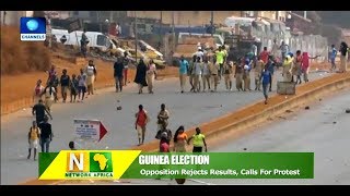 Guinean Opposition Leader Rejects Election Results, Calls For Protest |Network Africa|