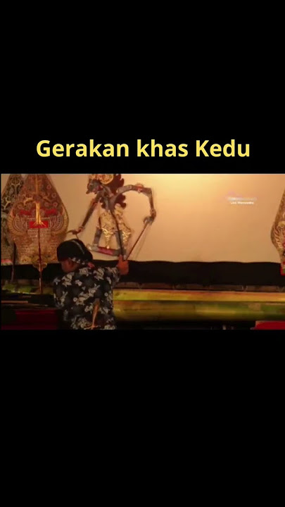 unik langka sabetan wayang kulit khas kedu #wayangkulit