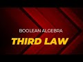 Idempotent Law | Third law of Boolean algebra | #education #booleanalgebra #thirdlaw #laws