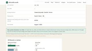 CW Rewards from Communitywide Credit Union — APR, Annual Fee & Rewards (2026) CW Rewards from Communitywide Credit Union — APR, Annual Fee & Rewards (2026)