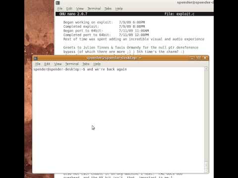 Linux 2.6.30+ 64-bit Local Kernel Exploit 0day, disables SELinux/AppArmor/LSM ;)
