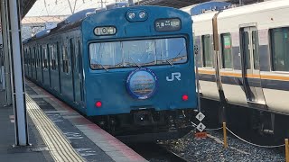 【引退迫る】和田岬線　103系R1編成　西明石駅に入線　(引退HM付き)　#jr西日本 #103系 #国鉄　