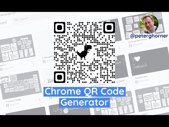 Dino QR.mp4  QR codes may be easy to use — now, they're roar fun 🦖. Learn  how to generate your own to share links in the latest version of #Chrome,  rolling