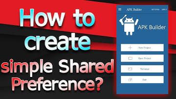 How to create a simple Shared Preferences? (Android JAVA)