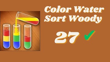 Color Water Sort Woody Puzzle Level 27