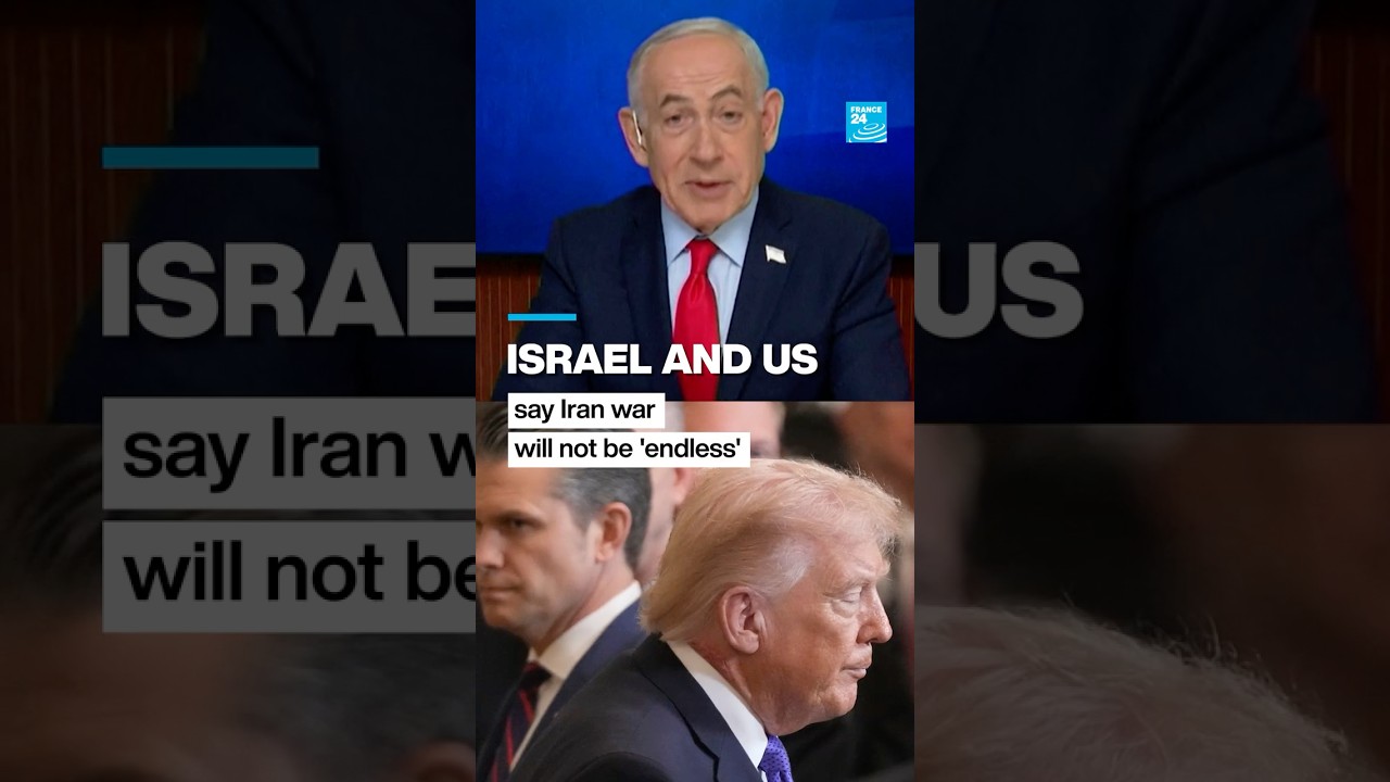Israel and US say Iran war will not be “endless” • FRANCE 24 English