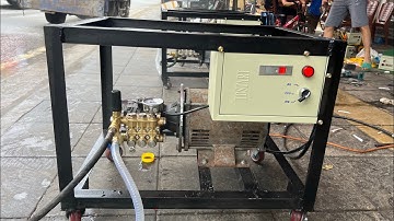 KHÁCH MANG ĐỘNG CƠ CŨ ĐẾN LẮP RÁP MÁY RỬA XE CAO ÁP VÀ CÁI KẾT RƠI LÚA 🌾