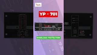 YP 701 Professional DJ Amplifier -  engineered to deliver the ultimate sound experience| ATi Pro