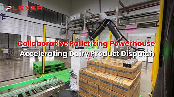 Collaborative Palletizing Powerhouse – Accelerating Dairy Product Dispatch